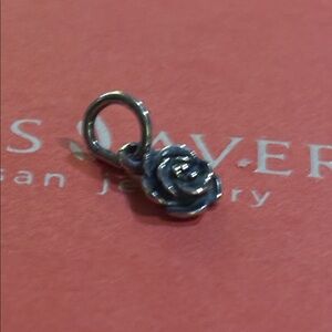 New James Avery mini rose charm